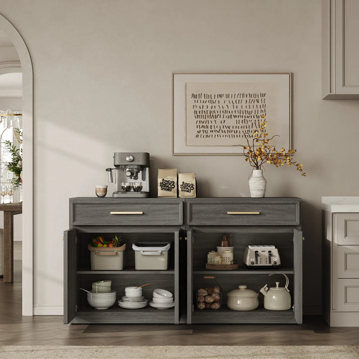 Crescent Sideboard with 1 Drawer