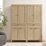 Savanna Pantry Cabinet for Storage, Set of 2