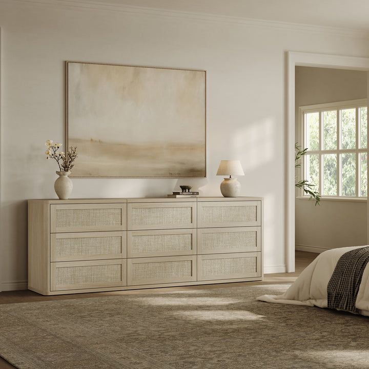 Zura 9 Drawers Dresser Sets