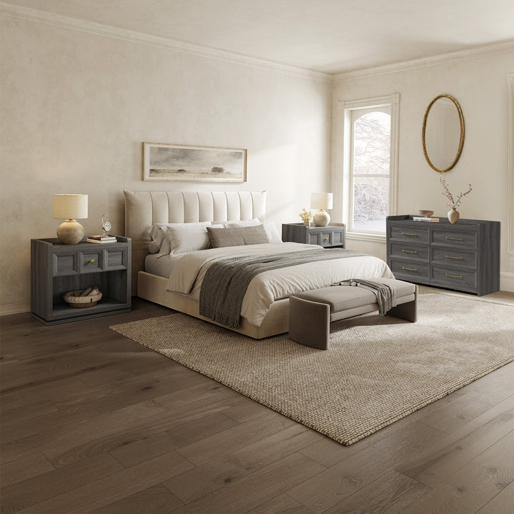 Helio 6 Drawers Dresser and Nightstand