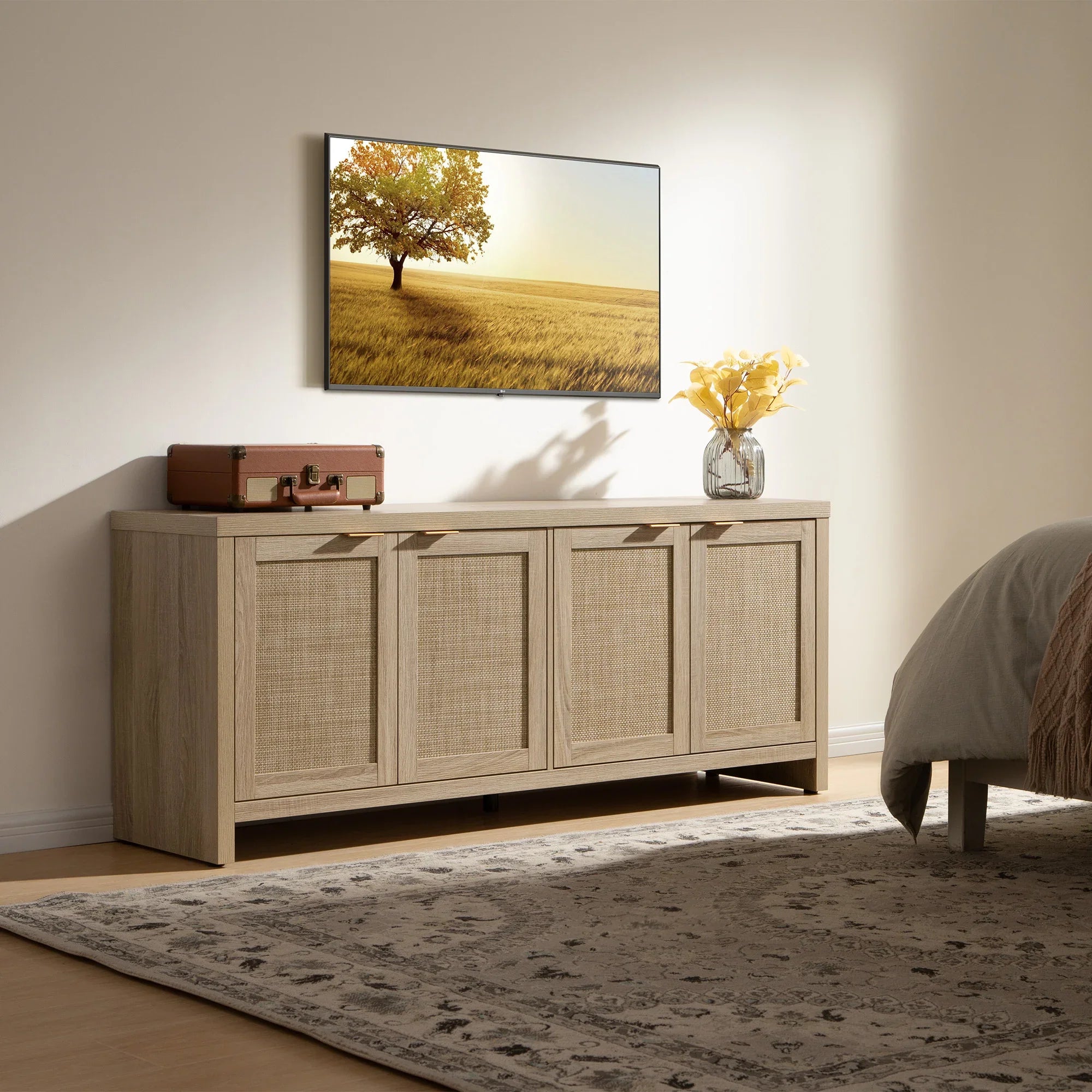Savanna Sideboard Cabinet, 4 Doors