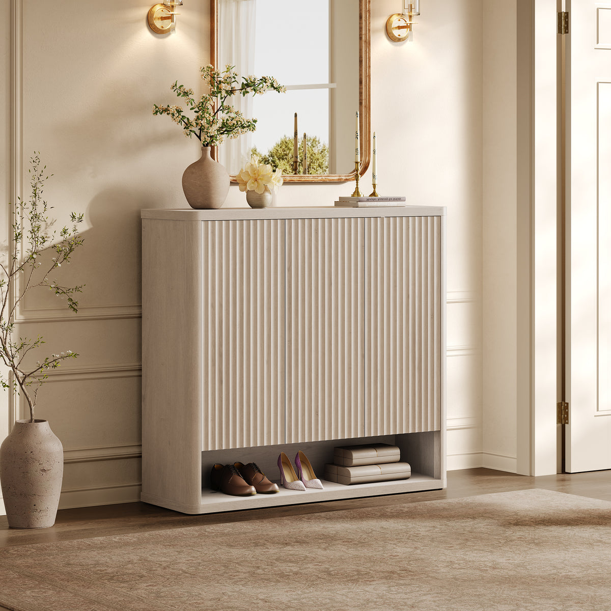 Cas Shoe Cabinet with 3 Doors