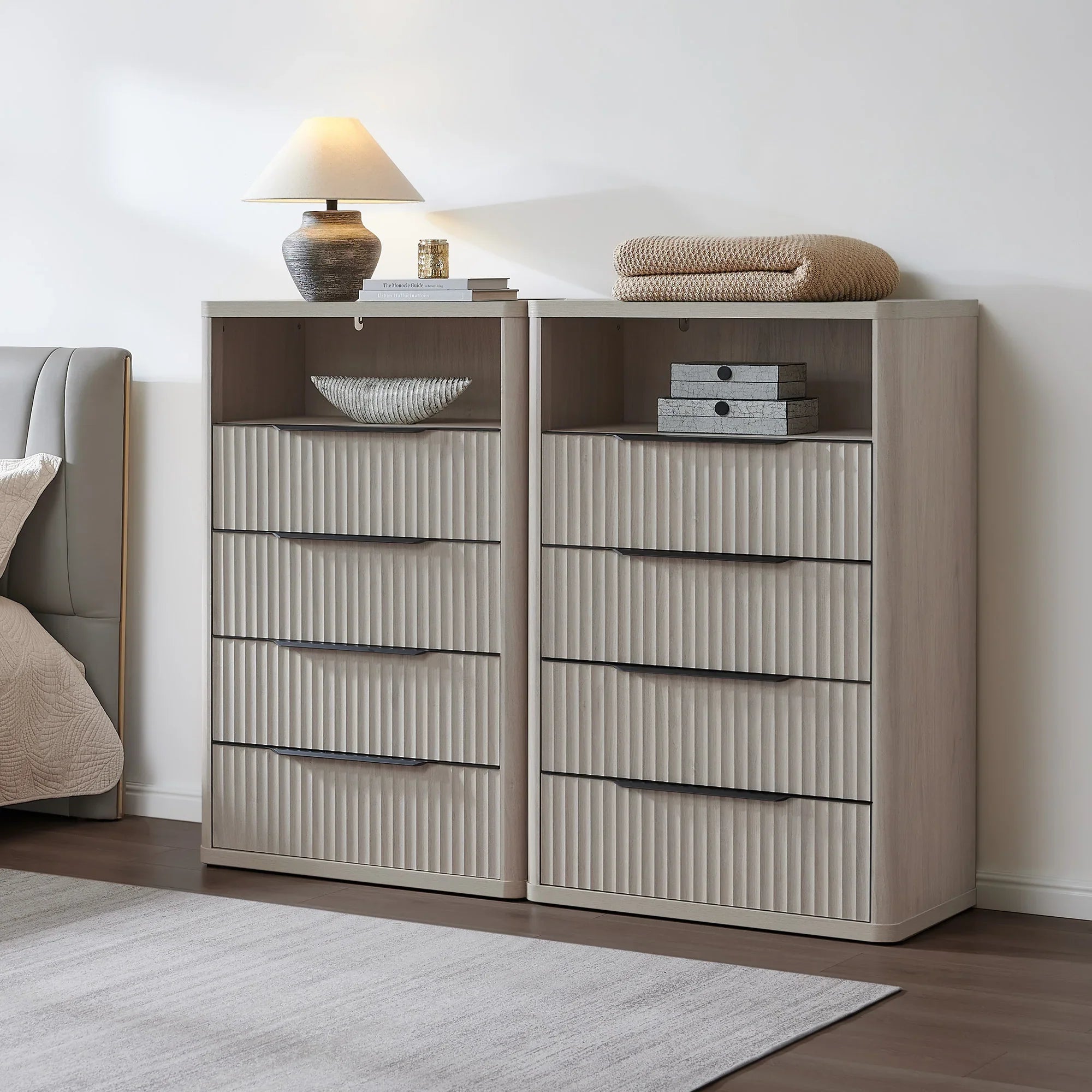 Cas Vertical 4 Drawers Dresser