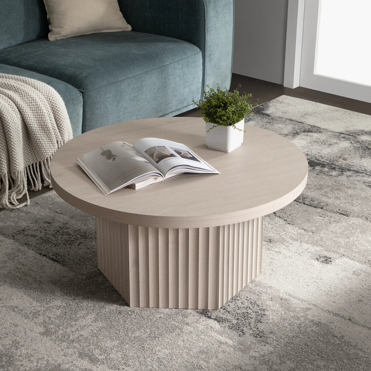 Stria Black Coffee Table
