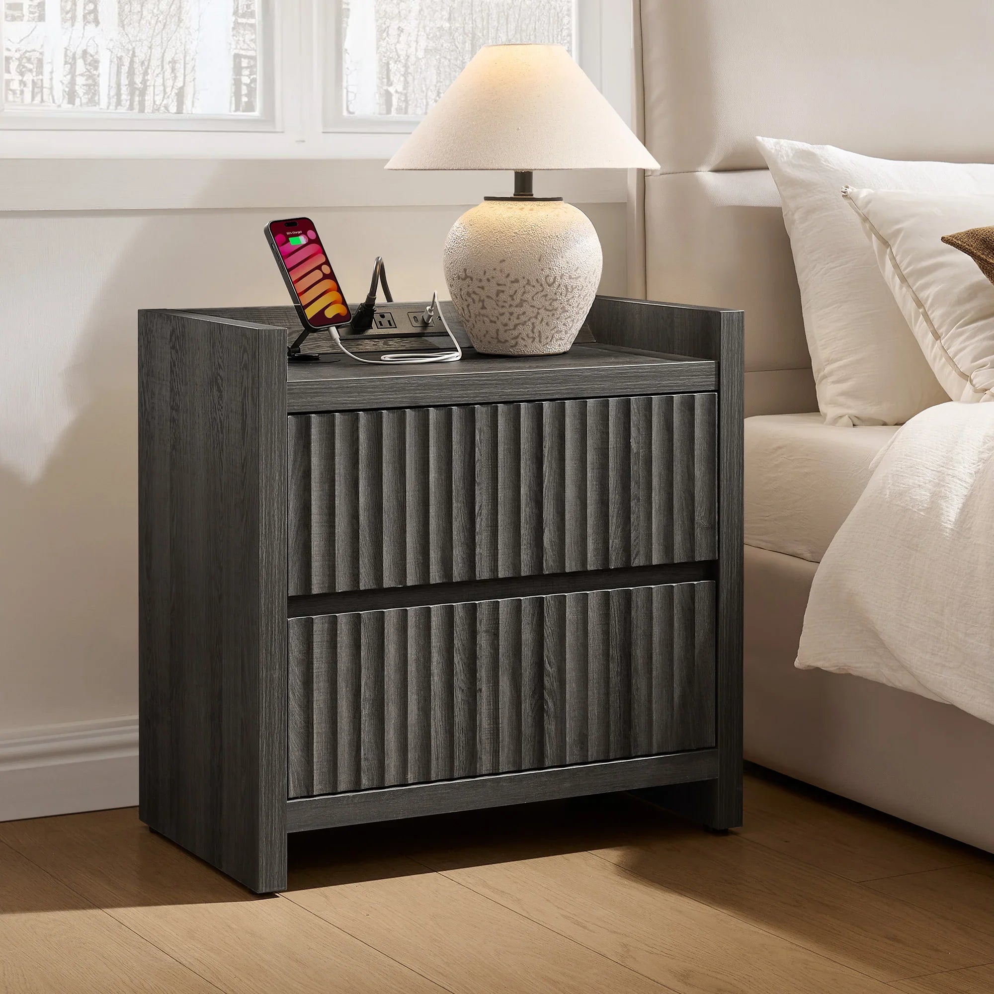 Prelude End Tables, 2 Drawers