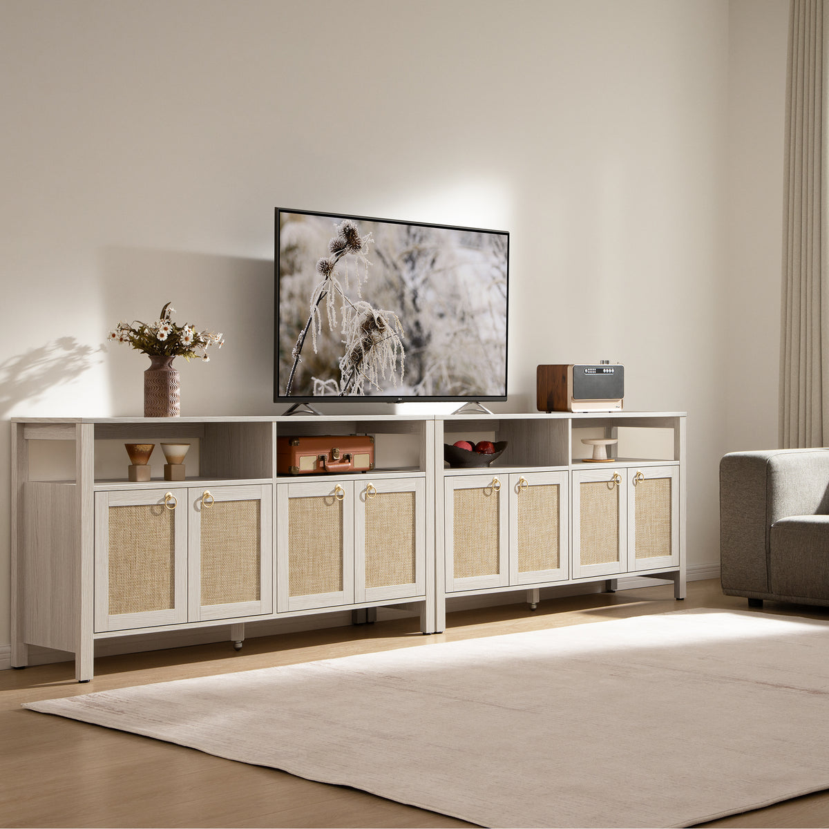 Terra Tall TV Stand up to 65 Inch TV