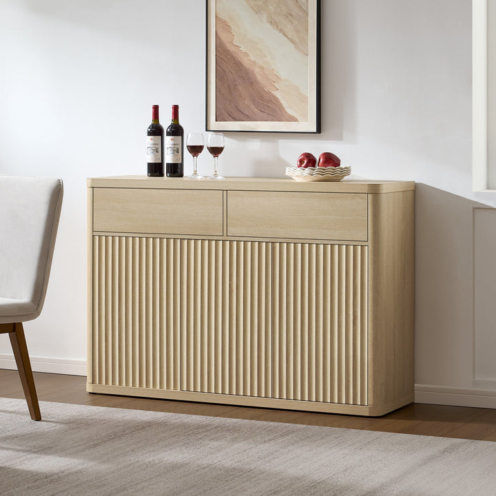 Cas Sideboard Cabinet with Drawers, Set of 2