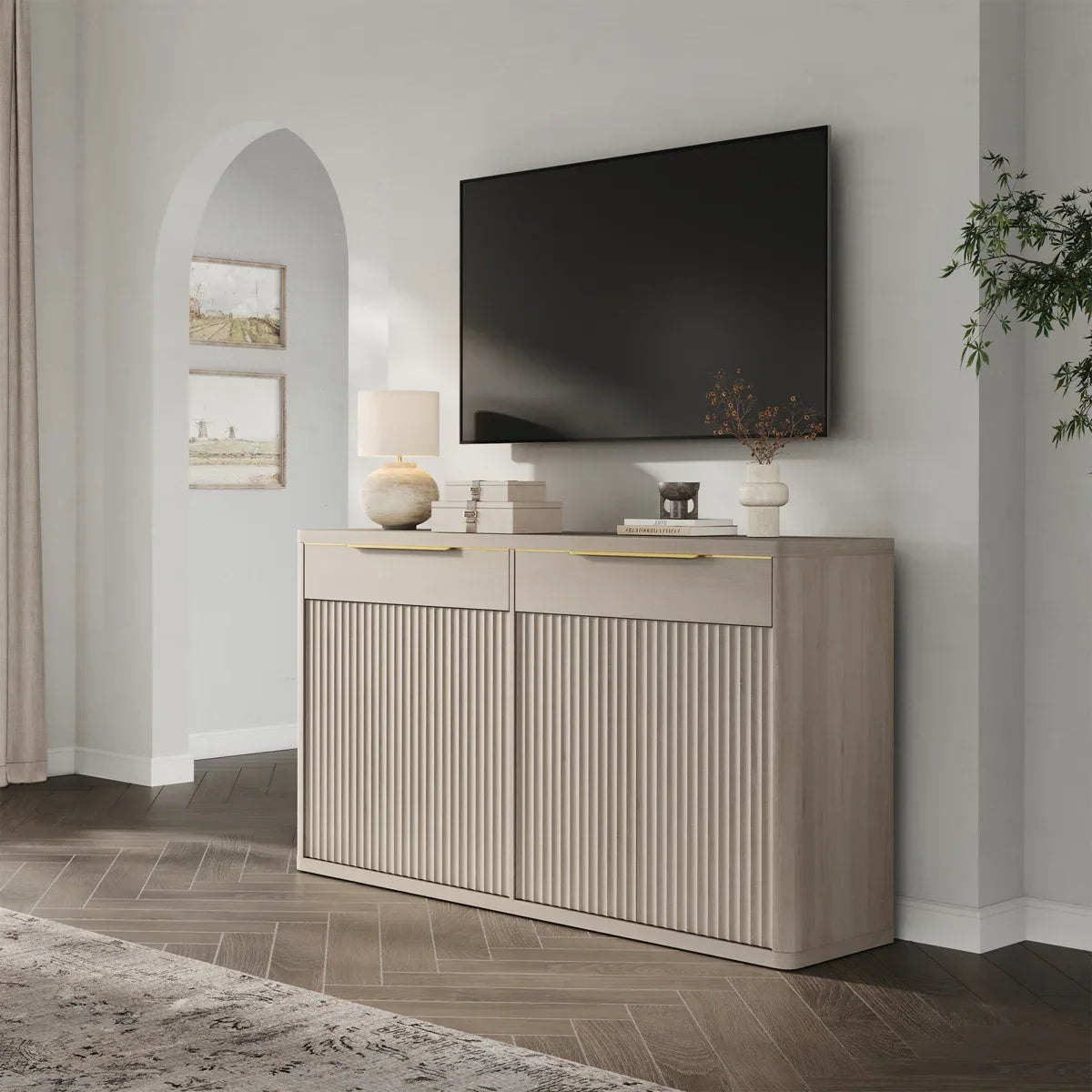 Cas Sideboard Buffet with 2 Drawers