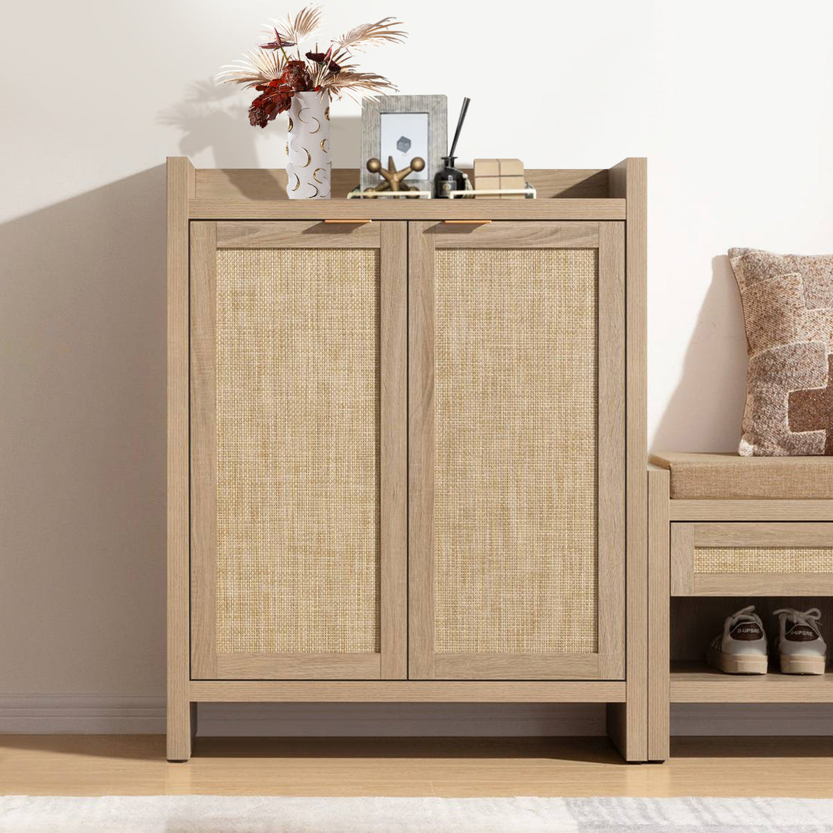 Savanna Shoe Cabinet, 2 Doors