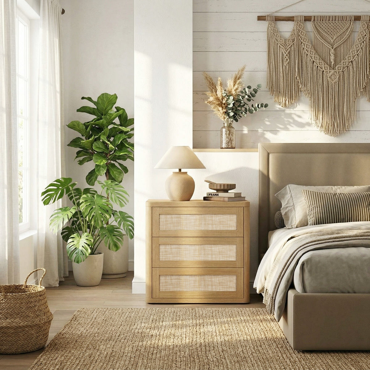 Zura Modular 6-Drawer Dresser and Nightstands Set