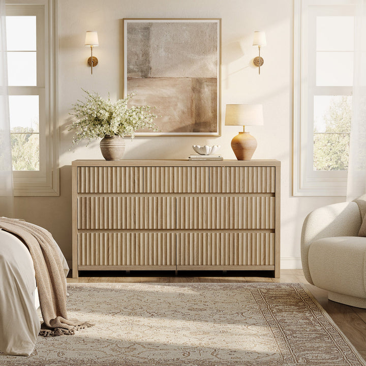 Prelude 55'' Wide Chest of 7 Drawers, 2 Pieces