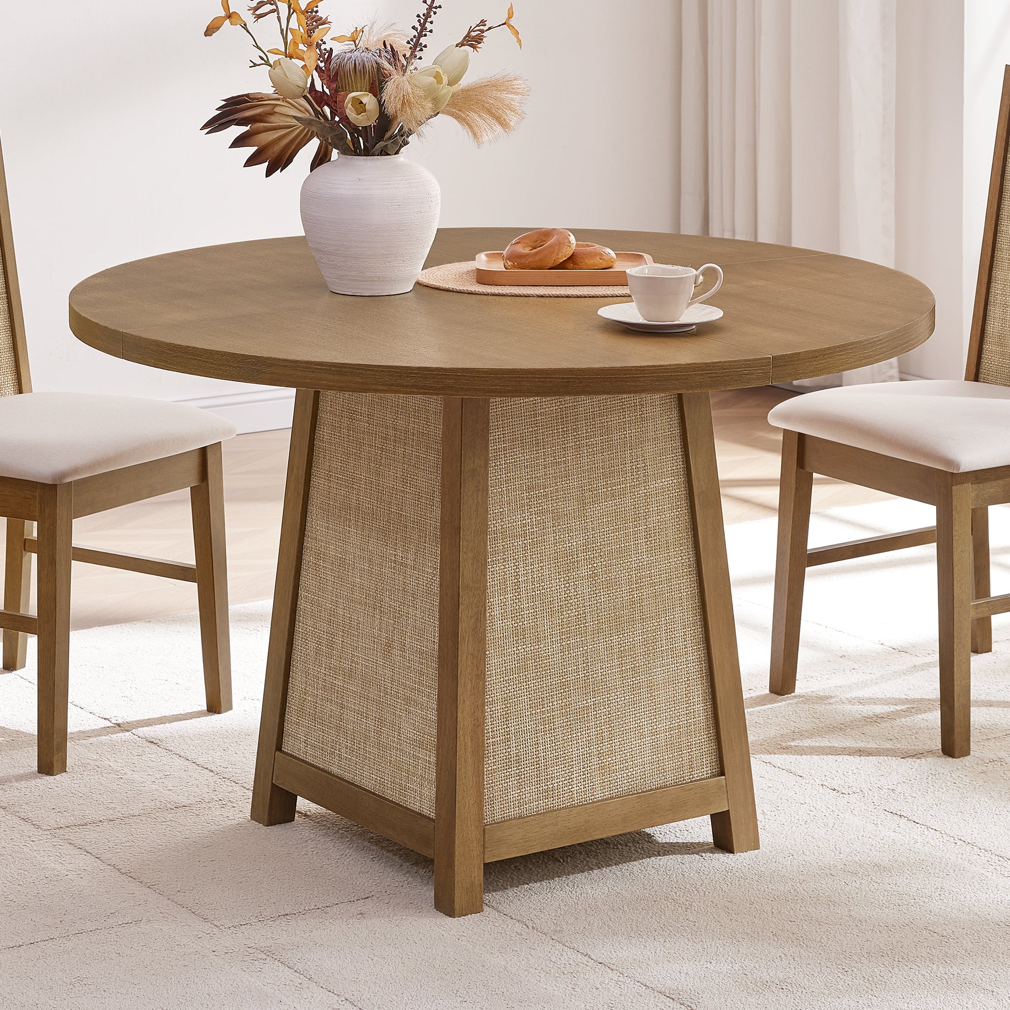 Savanna Round Dining Table for 6