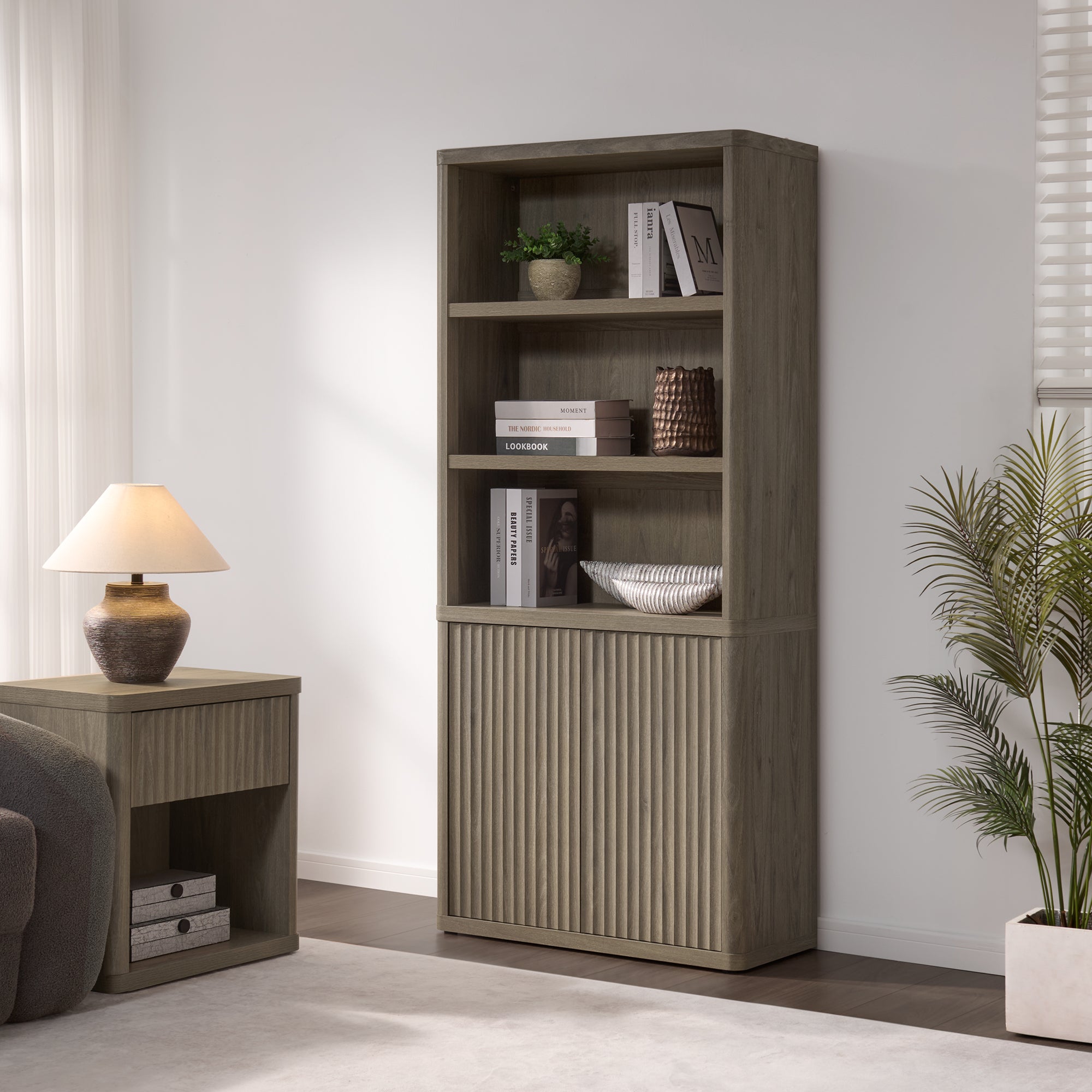 Cas Bookcase with 2 Doors