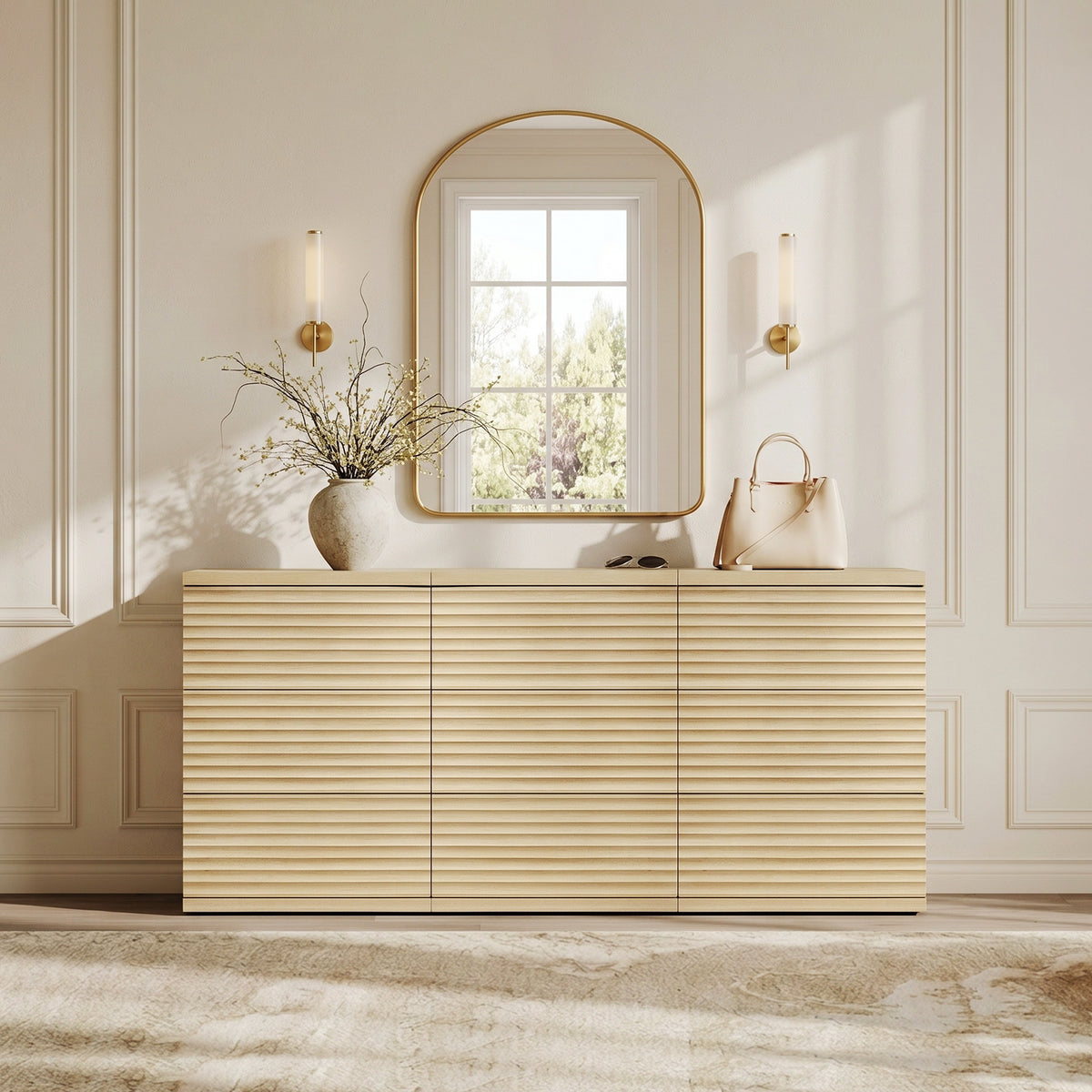 Stria Sectional Chest of Drawers with Storage