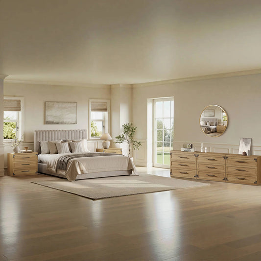 Willow Modular Dresser and Nightstands Set