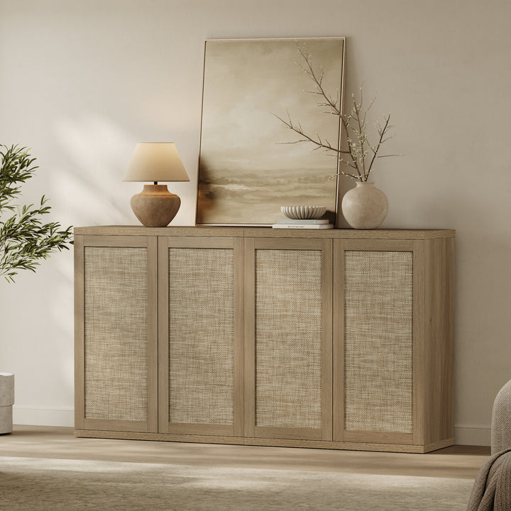 Zura 2-Door Buffet Cabinet, Large Storage