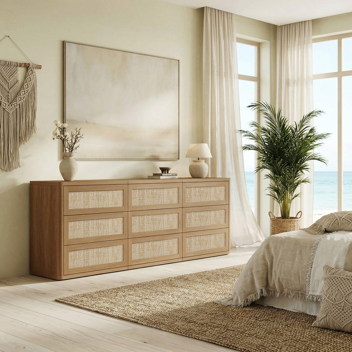 Zura Sectional Bedroom Sets, Large Storage for Bedroom