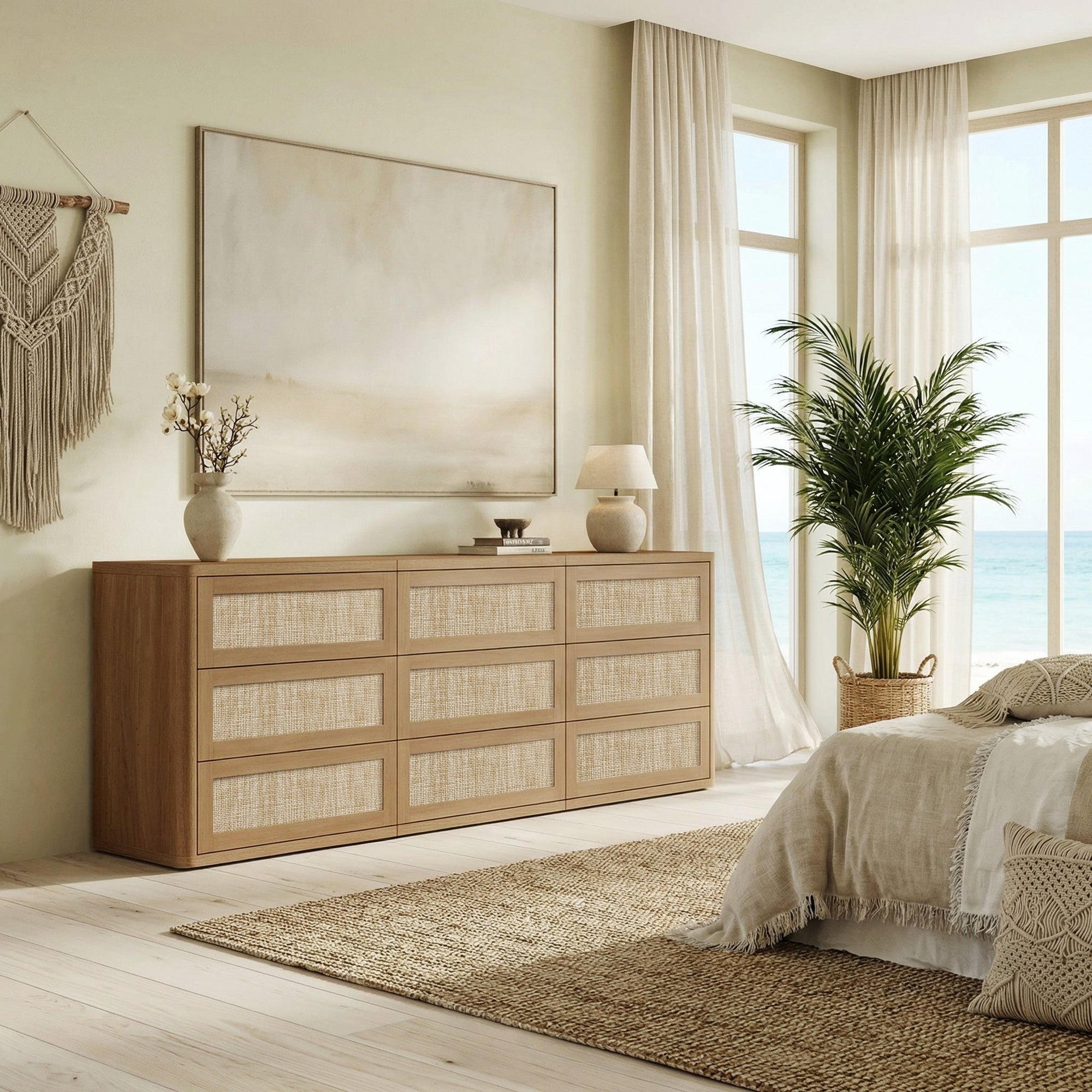 Zura Sectional Bedroom Sets, Large Storage for Bedroom