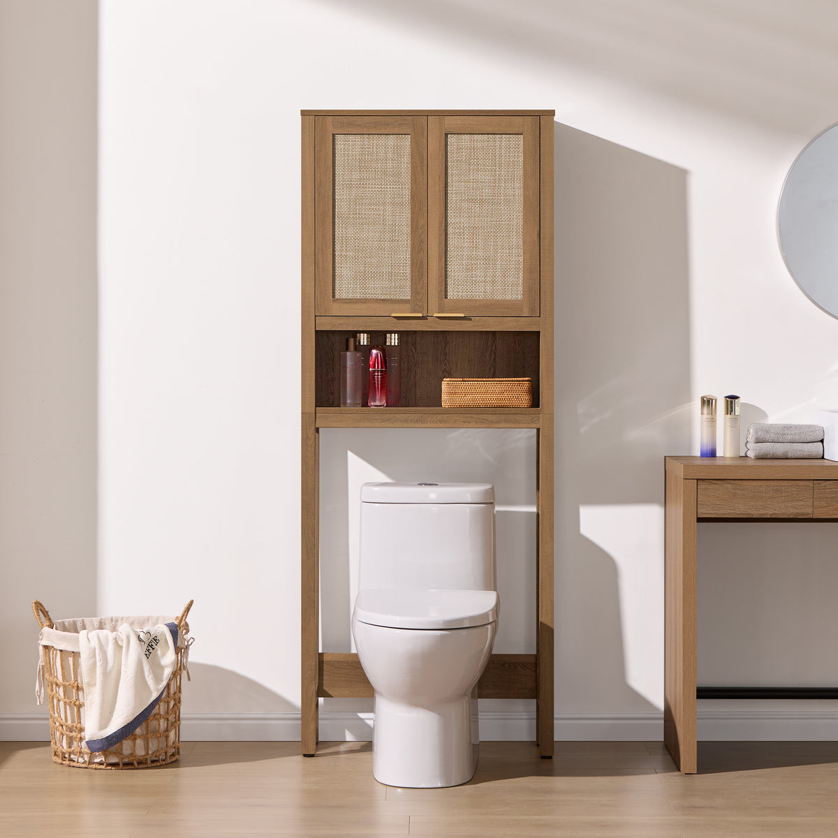 Savanna Over-the-Toilet Bathroom Storage Cabinet