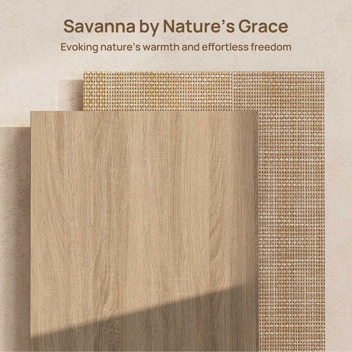 Savanna 53'' W Bedroom Dresser with Drawers, Set of 2