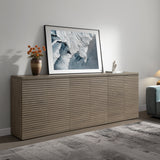 Stria Sideboards with Doors, Set of 3