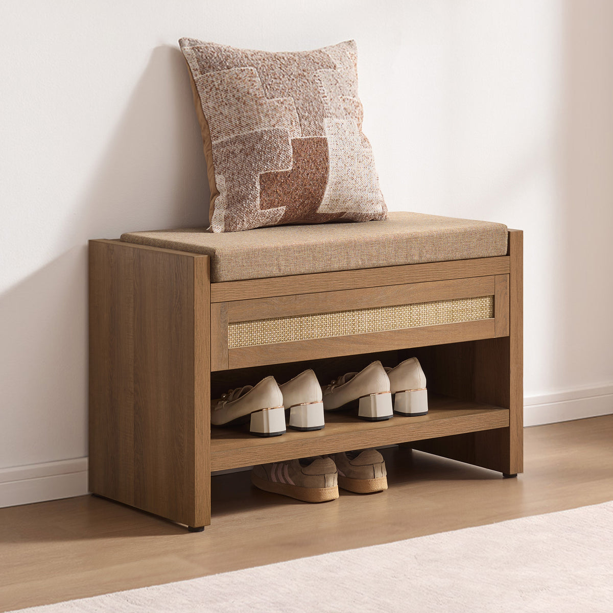 Savanna Shoe Bench with Storage