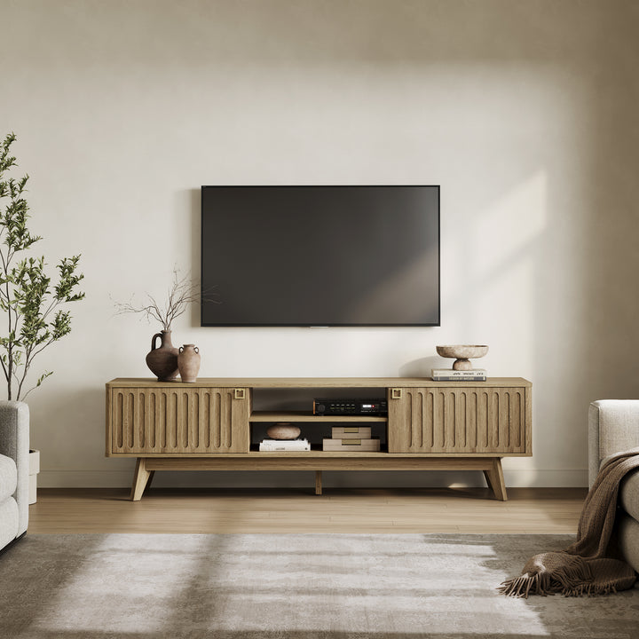 Domus Modern TV Stand, 2 Doors