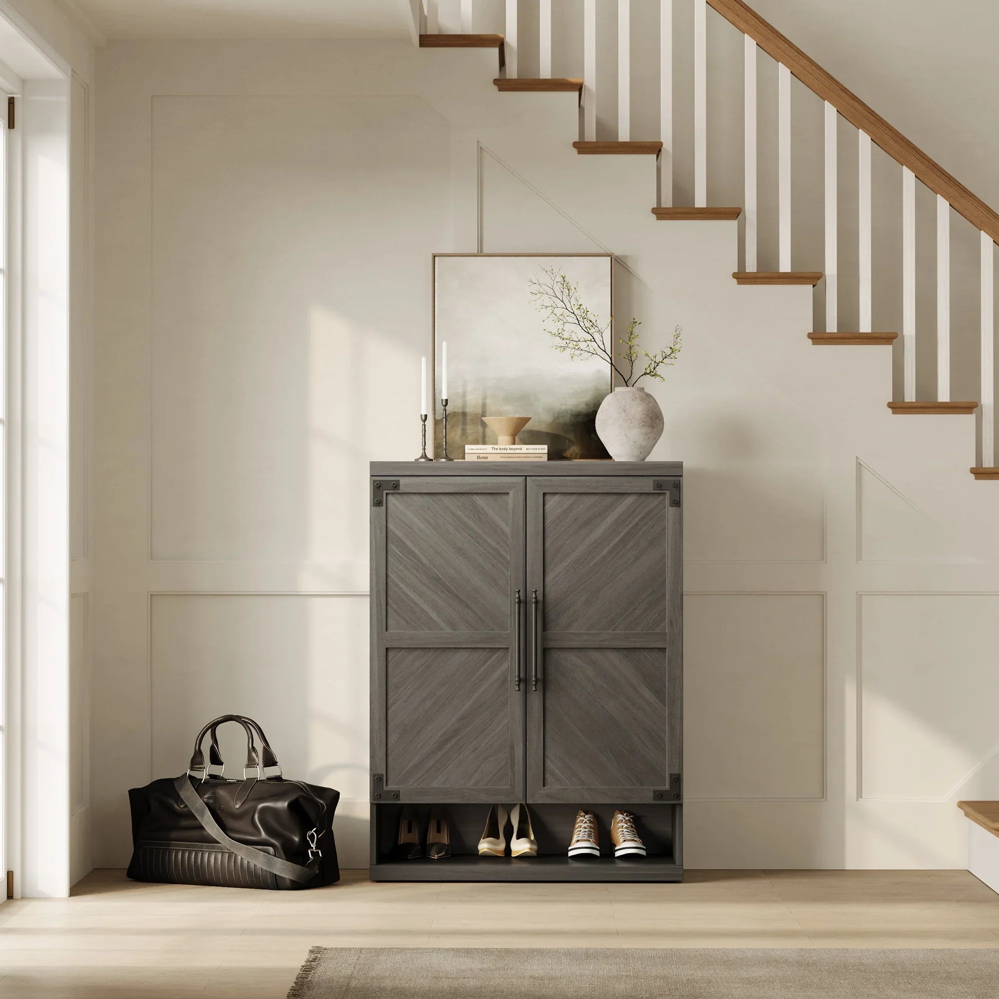 Willow Shoe Cabinet with 2 Doors