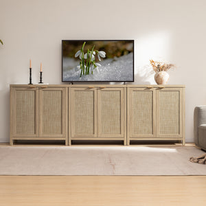 Savanna TV Console with Storage, Set of 3