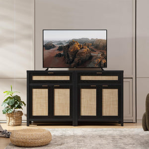 Savanna 75'' TV Stand with Cabinets