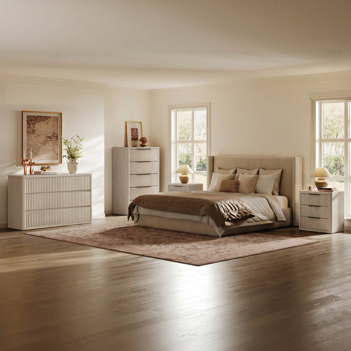 Cas 6-Drawer Dresser and 3-Drawer Nightstand Set