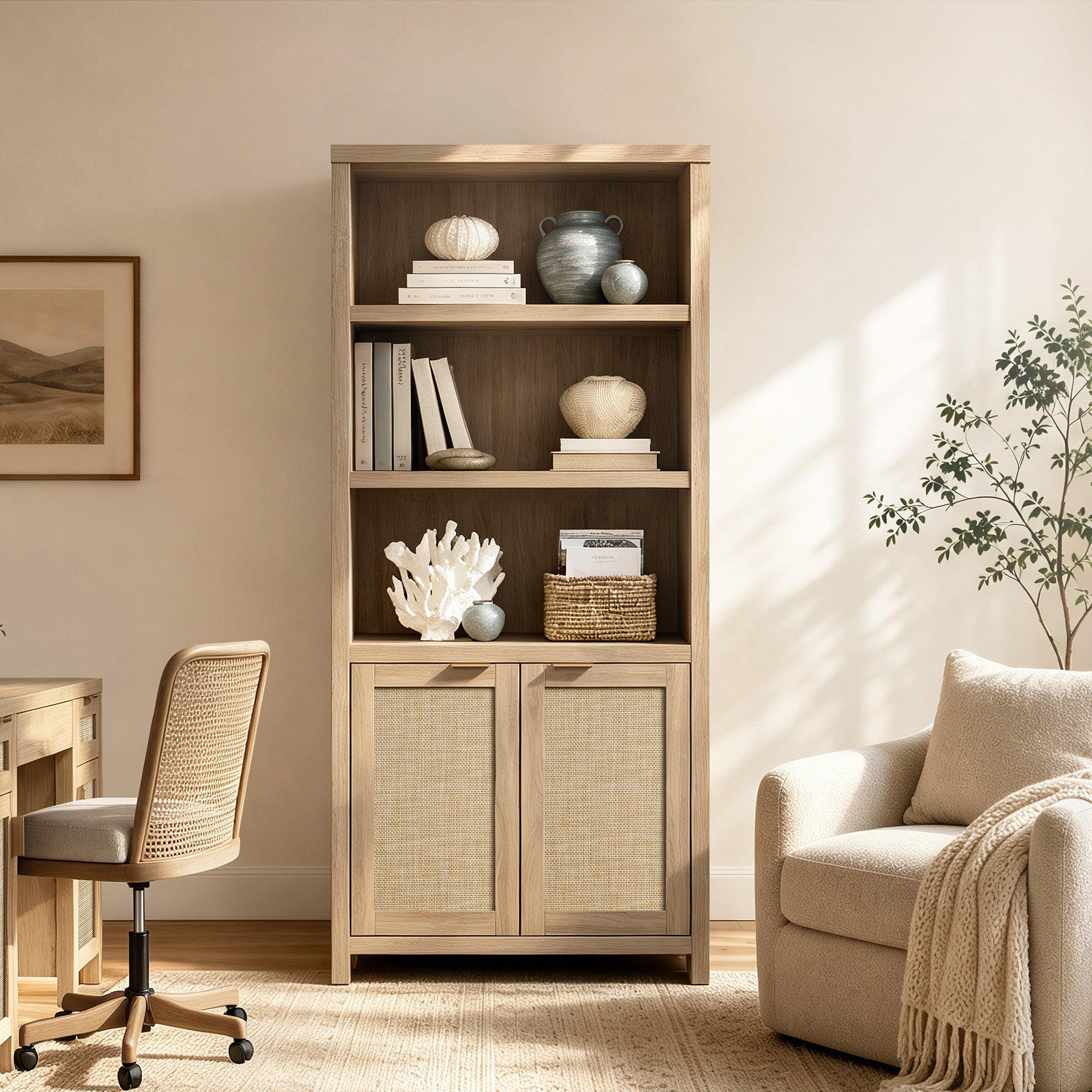 Savanna 70.9Inch Bookcase