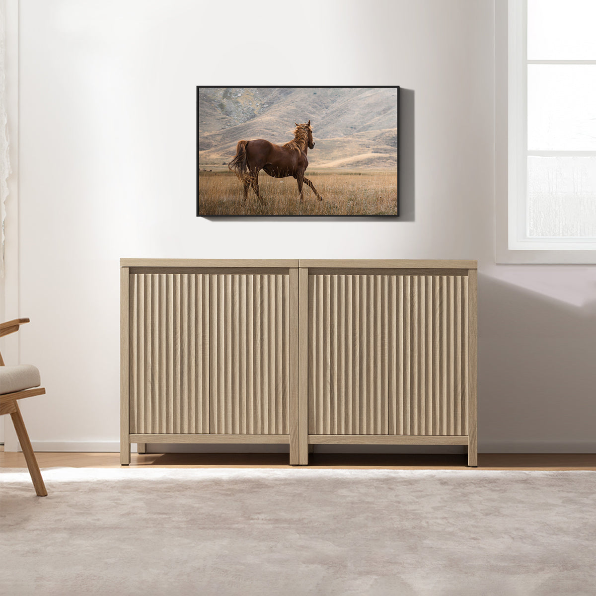 Prelude Modern TV Console for TVs Up to 95 Inches