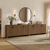 Alina Storage Cabinet, 65Inch Wide, Set of 2