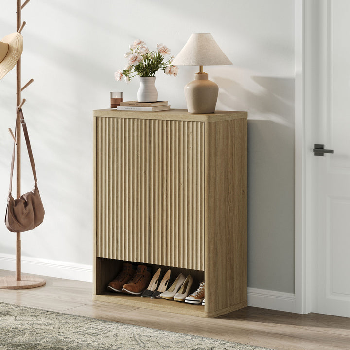 Cas Shoe Cabinet with 2 Doors, Entryway Storage, Set of 3