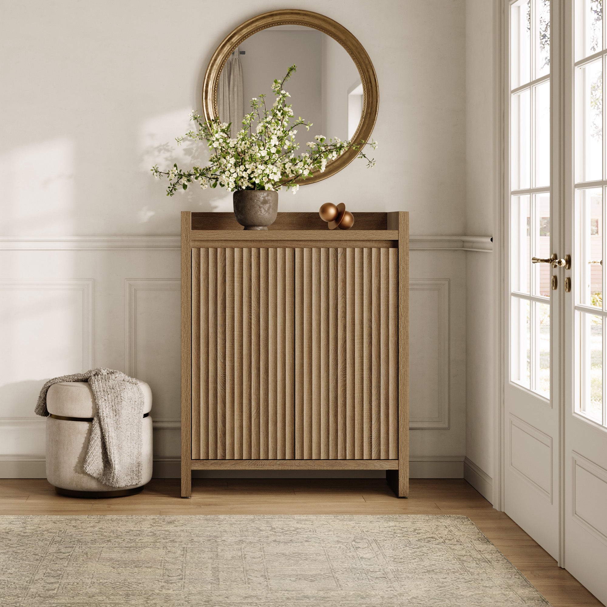 Prelude Shoe Cabinet, Up to 24 Pairs