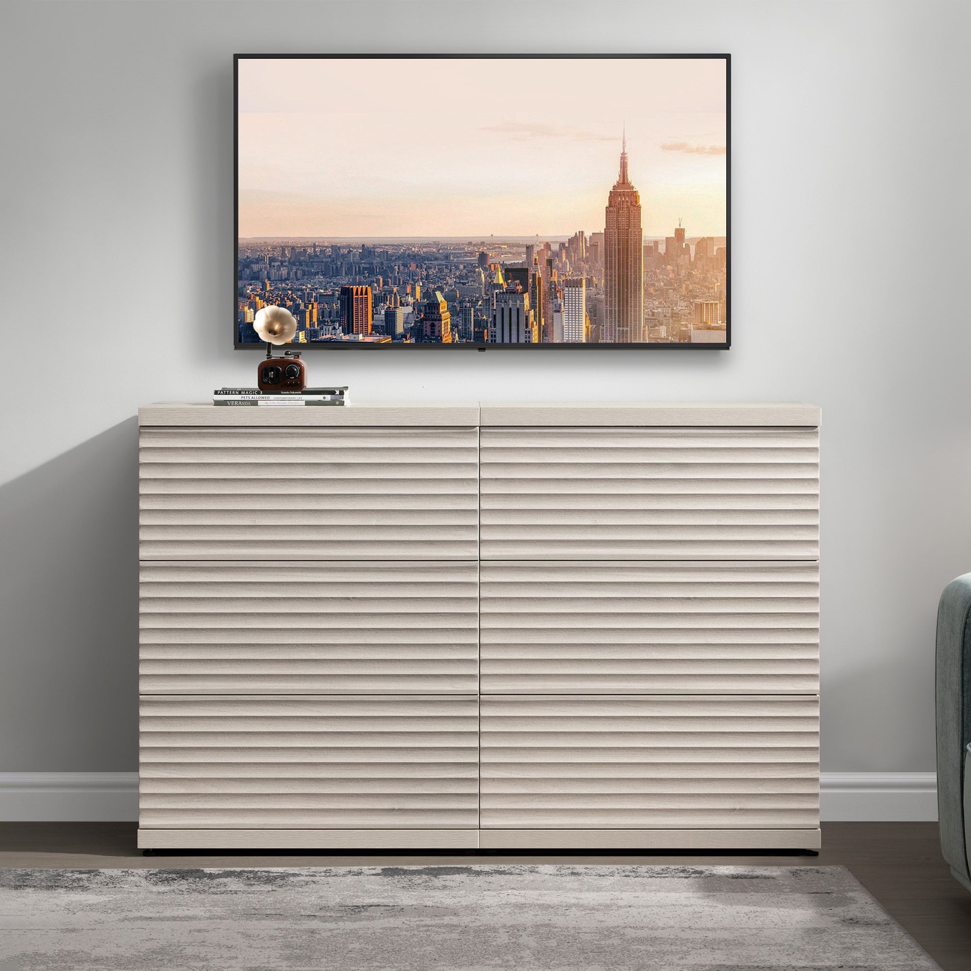 Stria Modular TV Stand with Drawers up to 85 Inch TV