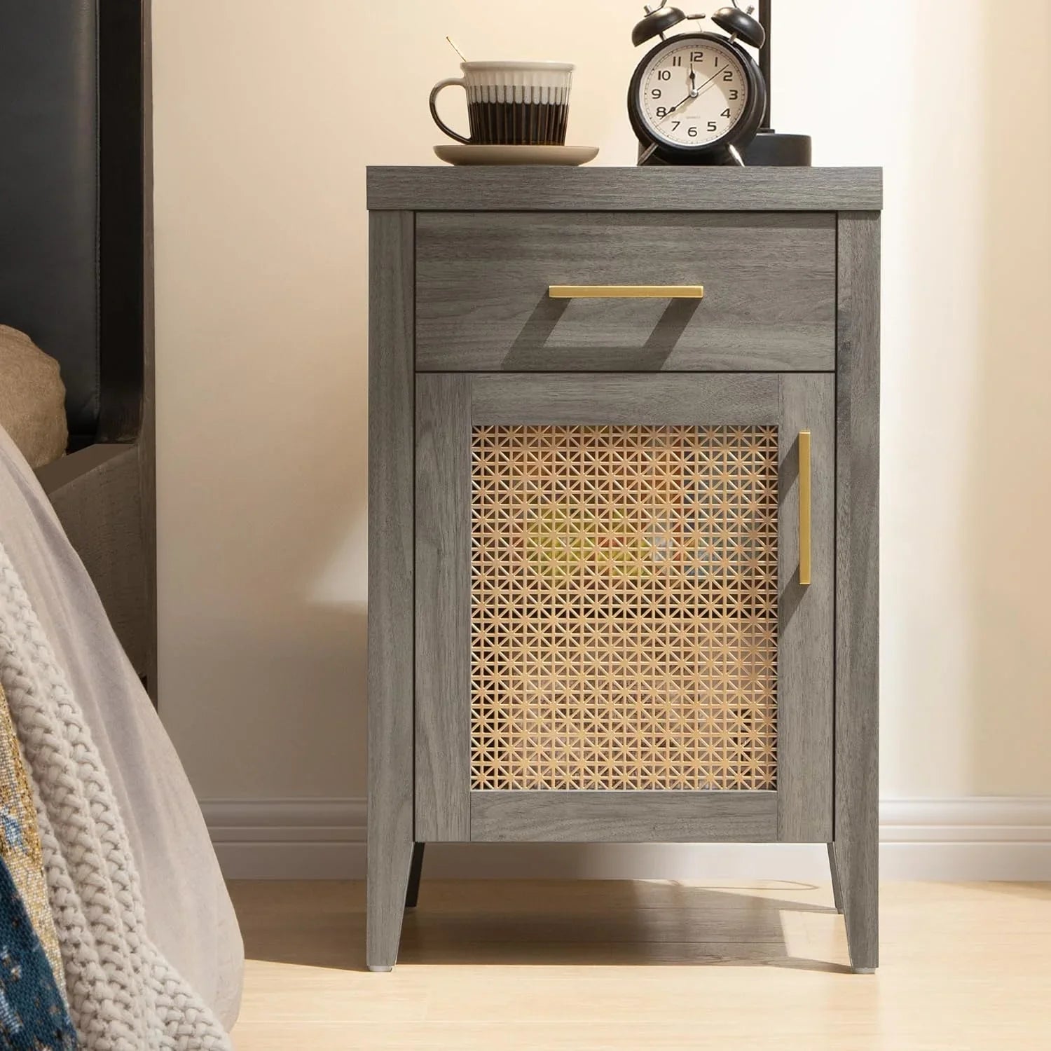 Andy Side Table with Door