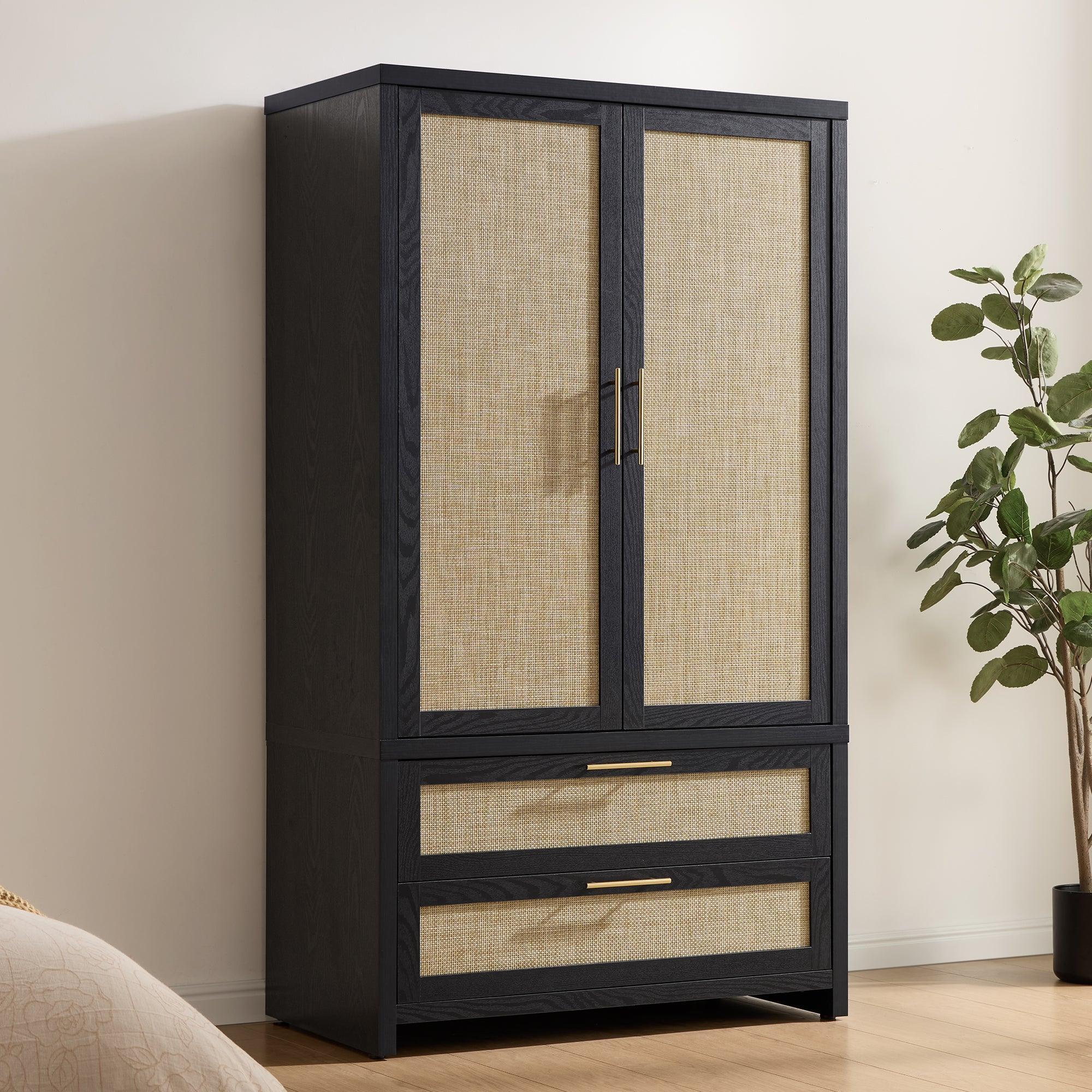 Savanna Wardrobe Closet, 71Inch Height