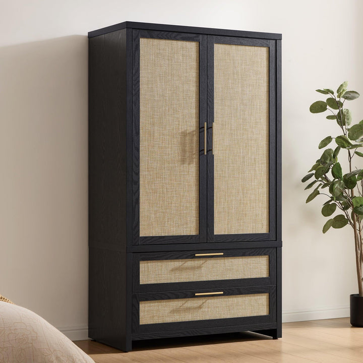 Savanna Wardrobe Closet, 71Inch Height, Set of 3
