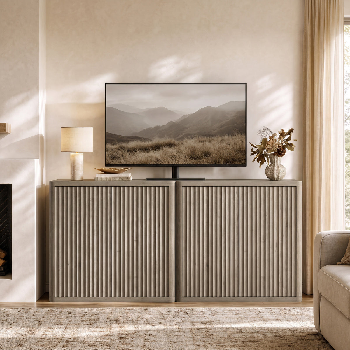 Cas TV Cabinet with 2 Doors