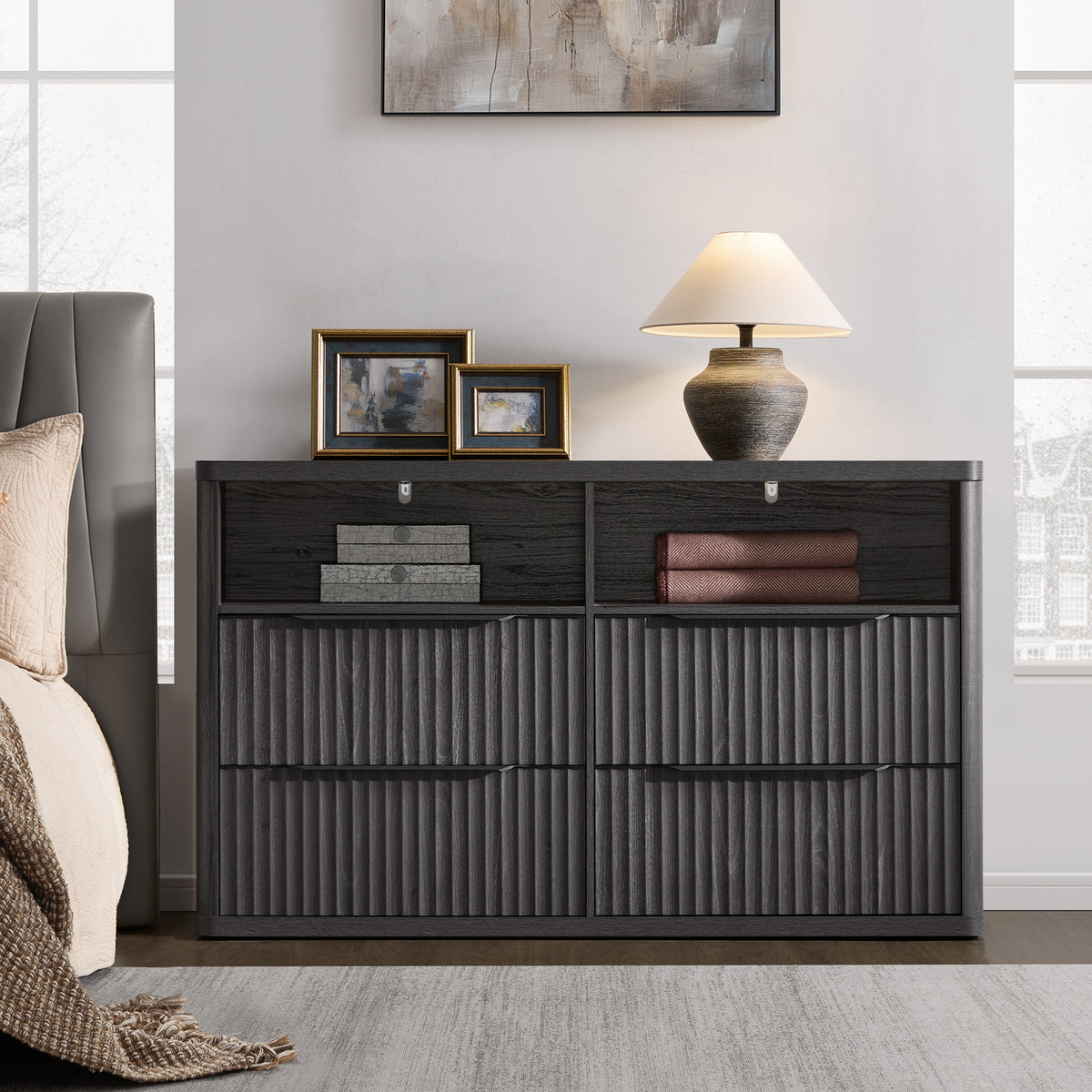 Cas Horizontal Chest, Open Drawers