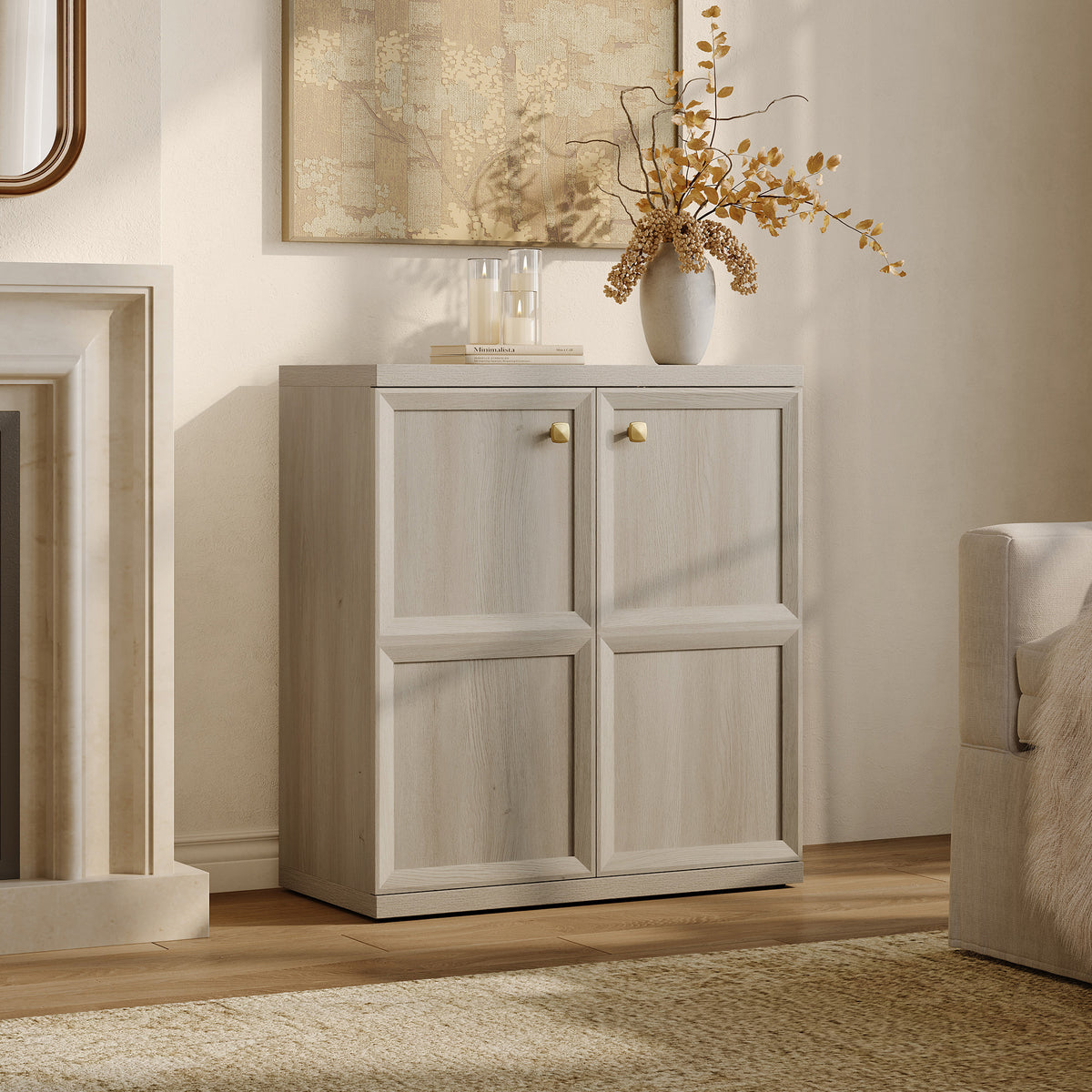 Helio 2-Door Sideboard, Sectional Design
