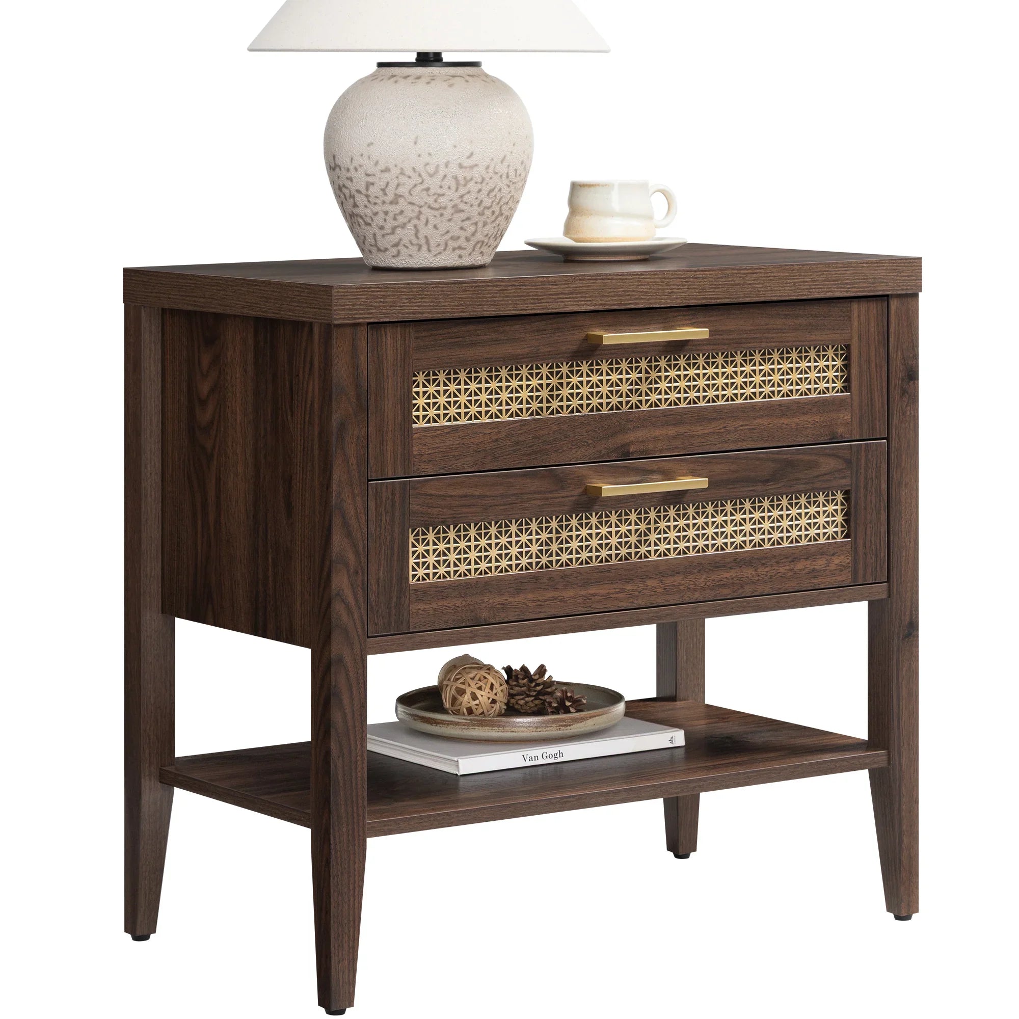 Andy Nightstand Set With 2 Doors