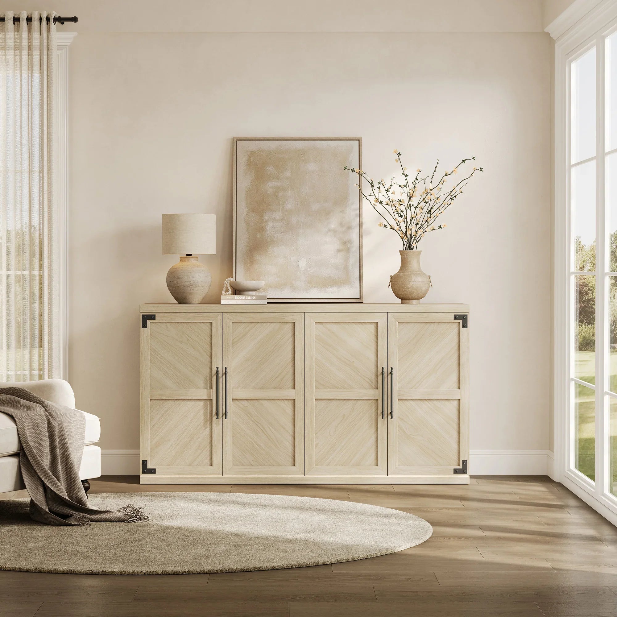 Willow 4 Doors Sideboard