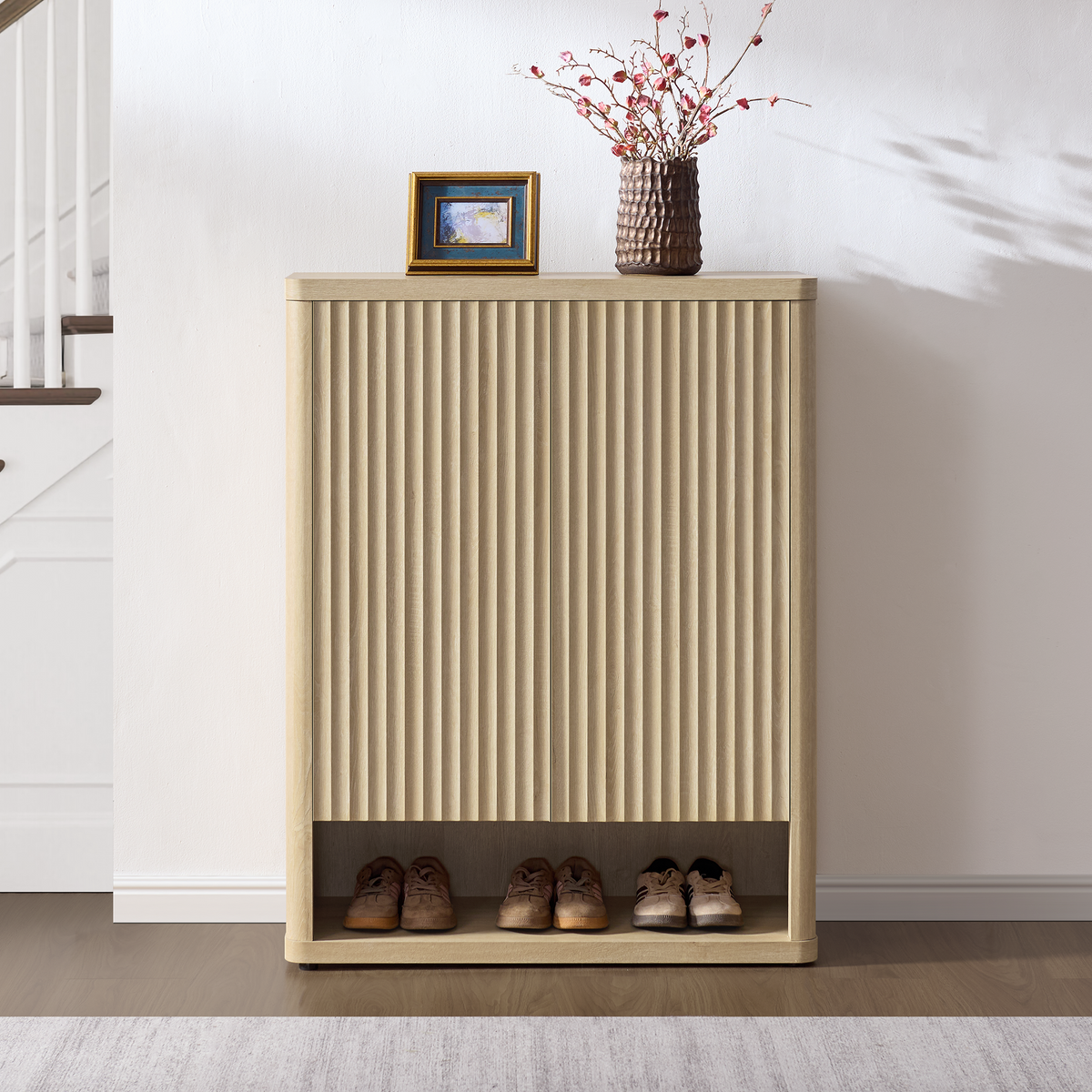 Cas Entryway Shoe Cabinet with Storage