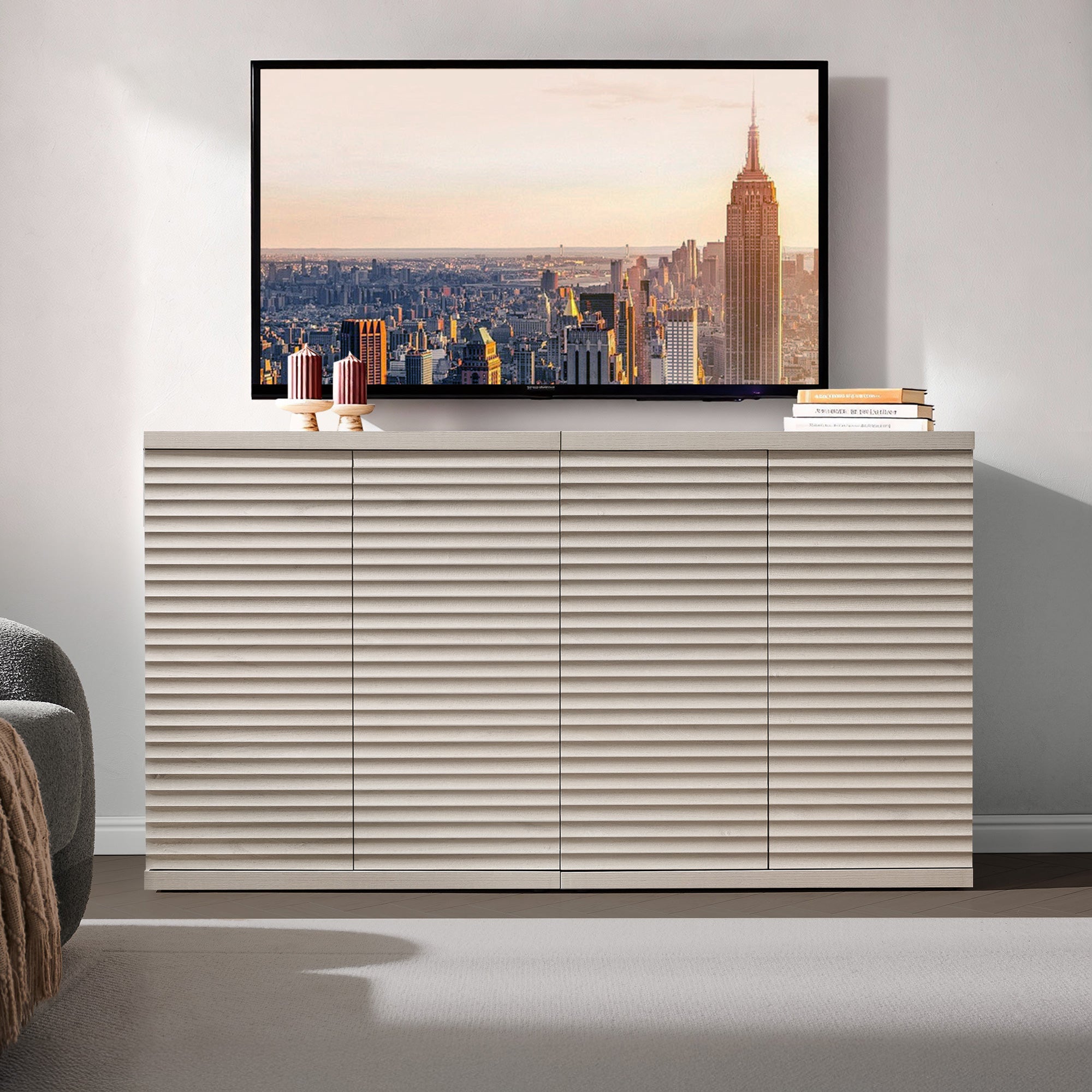 Stria TV Stand with 2 Doors