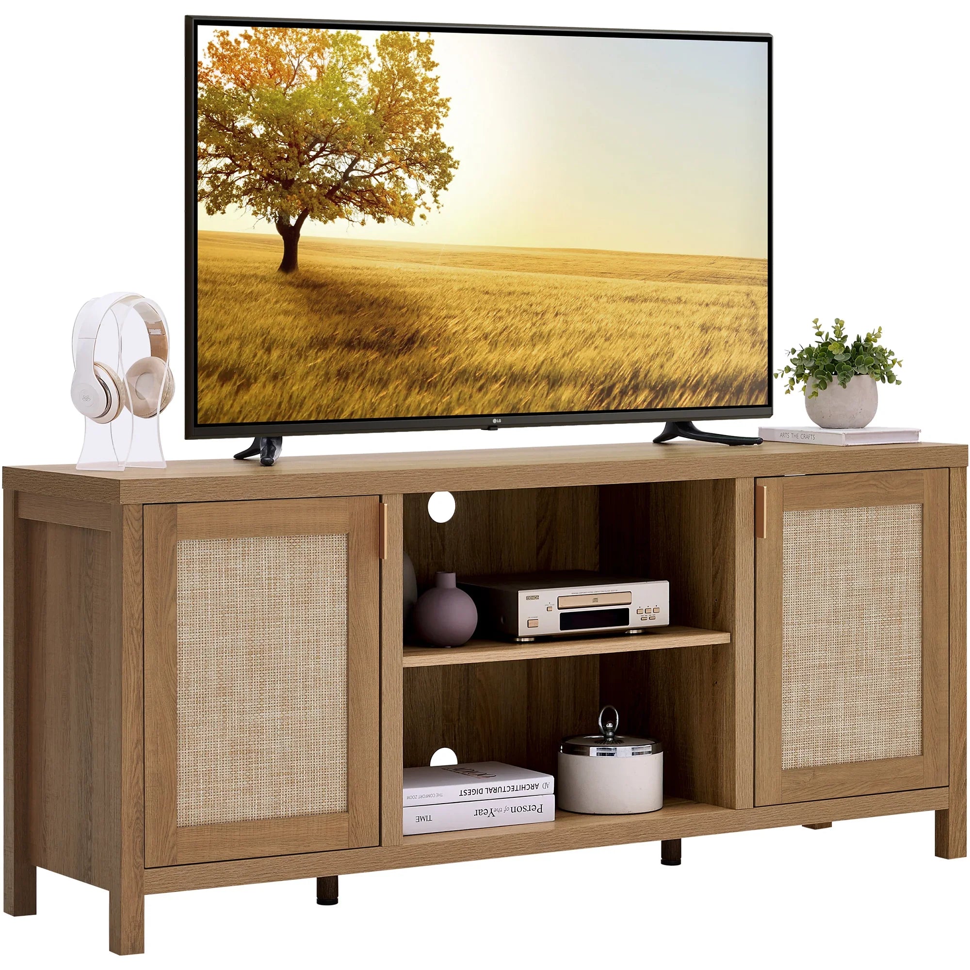 Savanna TV Stands with Shelves