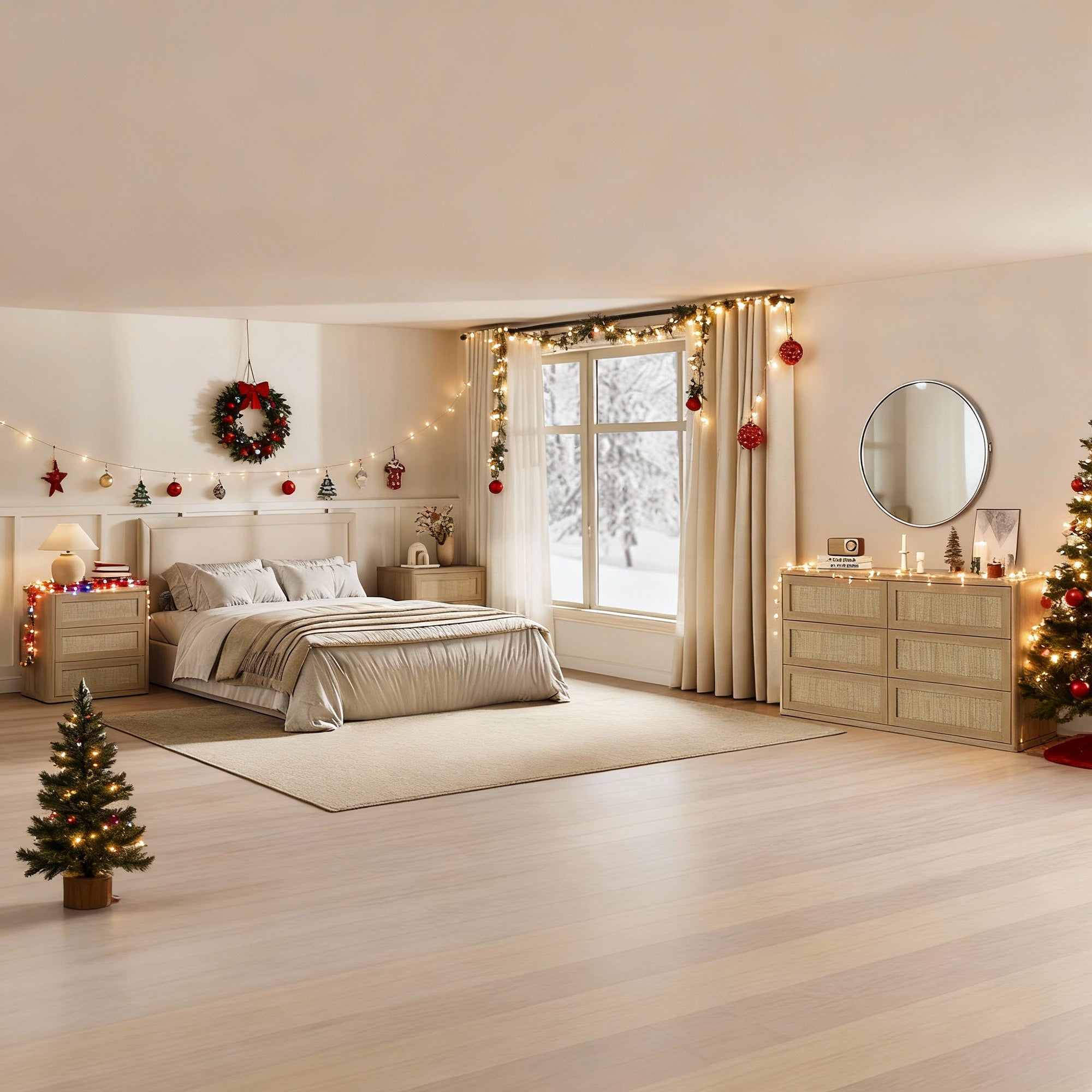 Zura Dresser and Nightstands Set