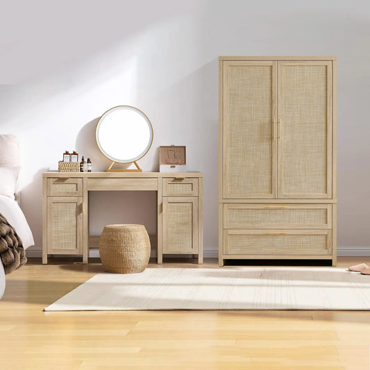 Savanna Makeup Vanity and Wardrobe Set